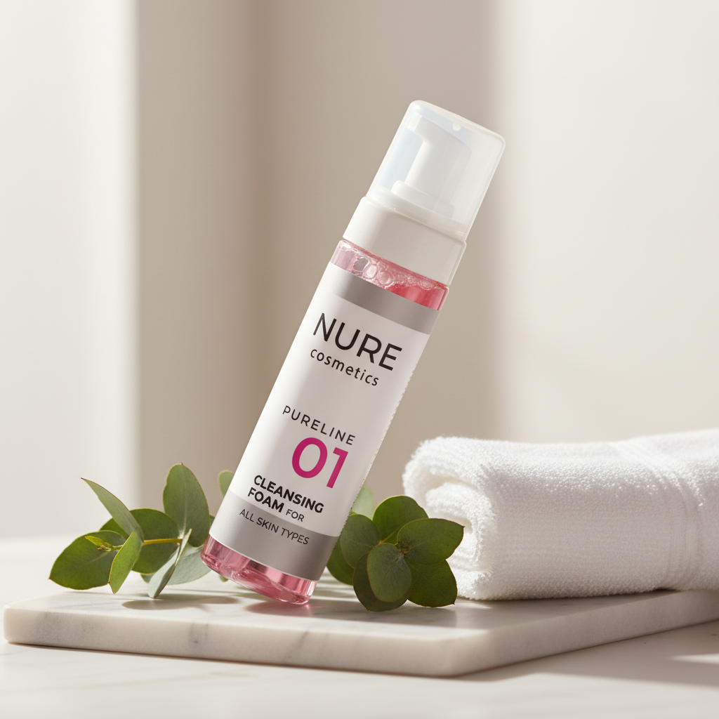 NURE Cleansing Foam - Marble & Eucalyptus