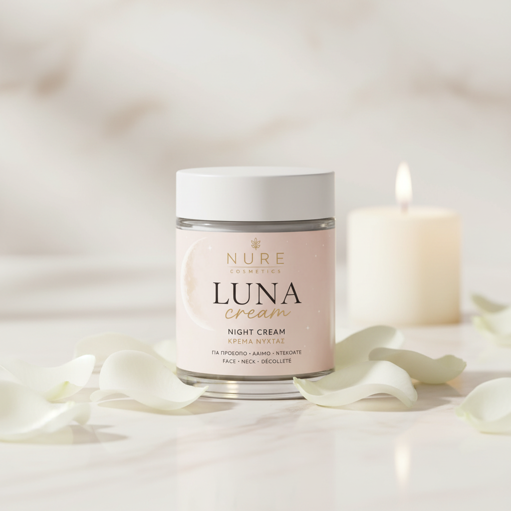 NURE Luna Cream - Ivory Marble & White Roses